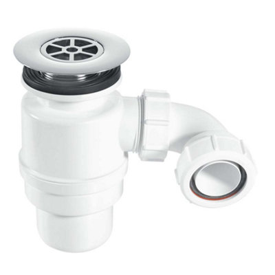 Mcalpine 80Mm Water Seal Resealing Shower Trap With Multifit Outlet Stw12-R