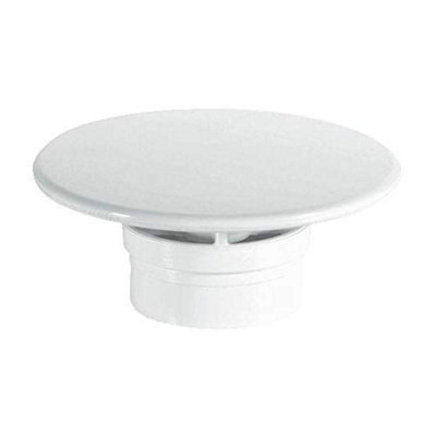 Mcalpine Unisex White Stw85whm Mushroom Flange For Stw 1.5" Shower Traps In - Image 4