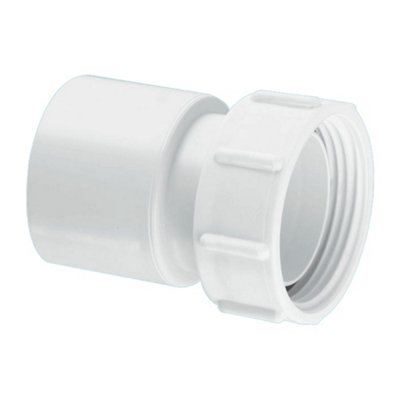 Mcalpine T25 1.5 Inch Solvent Weld Bsp Coupling For Abs And Pvc Pipe Connections from B&Q