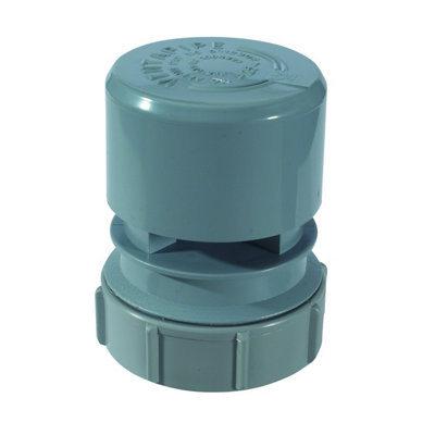 Mcalpine Grey Vp2 Ventapipe Air Admittance Valve With 1.5" Universal Outlet Size 25
