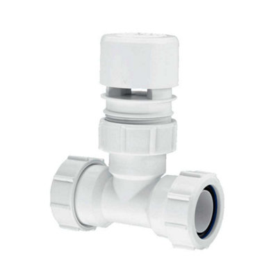 Mcalpine Ventapipe Auto Air Vent Admittance Valve With Multifit Tee 1.25'' - Vp4 - Grey - Image 5