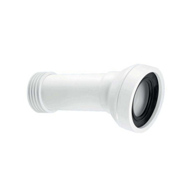 Mcalpine Unisex White Wc-Con7b 14° Angle Adjustable Length Rigid Wc Connector In - Image 5