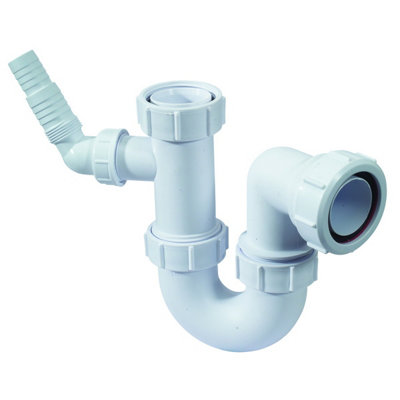 Mcalpine 1.5" X 75mm W/seal Sink Trap With Swivel Nozzle Wm14 from B&Q