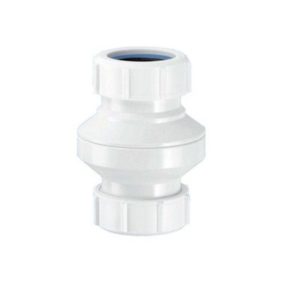 Mcalpine Multifit In-Line Screened / Filter Pipe Coupling 2'' Zwilf