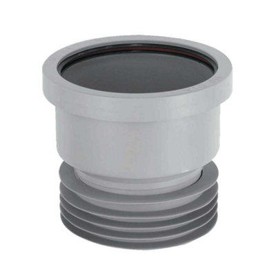 Mcalpine Grey Dc1-Gr 4"/110Mm Drain Connector