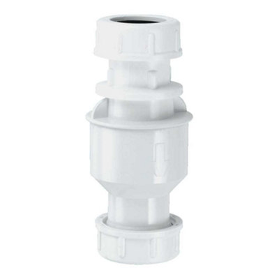 Mcalpine In-Line Vertical Non-Return Valve With Inlet And Outlet Connection from B&Q