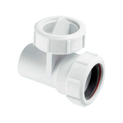 McAlpine T28M-Fil 1.1/2In Inline Filter Connector from B&Q