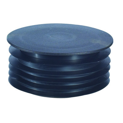 Mcalpine Drain Connector With Ring Black 1.25" X 1.25" Dc4-Bl from B&Q
