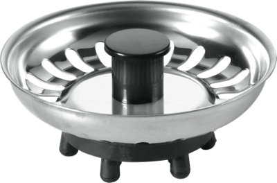 Bsktop Mcalpine Stainless Steel Kitchen Sink Basket Strainer Plug With 6-Finger Rubber Seal 5036484015686 - Image 12