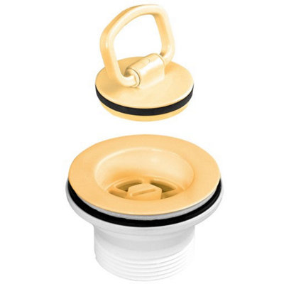 Mcalpine W9Ph-Ii 1.5" Centre Pin Sink WasteIvory from B&Q