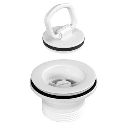 McAlpine W9PH-WH 1.5"" Centre Pin Sink Waste reliable performance, durabile White - Image 4
