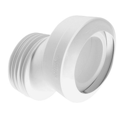B&Q -  Push-Fit Offset Non-Extendable Pan Connector (Dia)110mm97mm 110mm