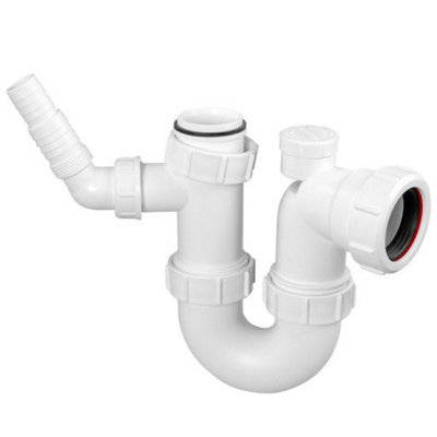Mcalpine Wm14v Sink Trap With 135Degree Swivel Nozzle With Anti-Syphon (Silentrap)