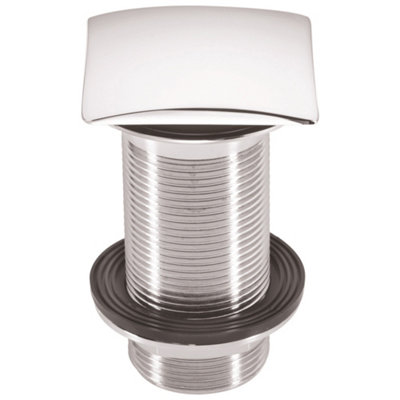 Mcalpine Mca 1.25" Cp Brass Basin Waste 60mm X 3" TailCwu60Sq-Cb from B&Q