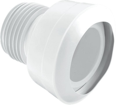 Mcalpine White Mac-3C 97-107Mm Inlet Straight Macfit Wc Connector
