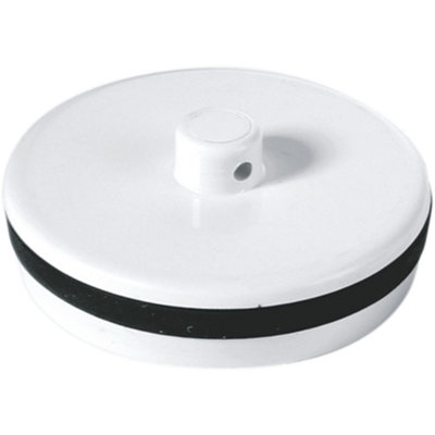 Mcalpine Wp2 1.75" White Plastic Plug With Rubber Seal from B&Q