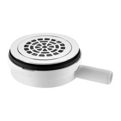 Mcalpine Upsw-4-22Mm Pumped Shower Waste Outlet: 113Mm Chrome Plated Brass Flange With Top Access X 22Mm Plain Tail Outlet - Image 5