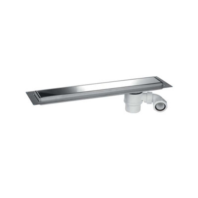 McAlpine Cd800-P Channel Drain (Polished) from B&Q