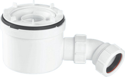 Mcalpine St90-Hp2B 50mm Water Seal Trap Body With 1" Multifit Outlet from B&Q