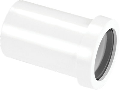 Mcalpine S18-Abs 1.25" Straight Connector - Pushfit X Solvent-Weld