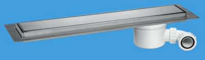 Mcalpine Cd700-B Brushed Stainless Steel Standard Channel Drain - 648mm