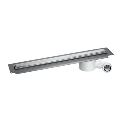 Mcalpine 1000mm Channel DrainPolished Cover Plate Cd1000-P from B&Q