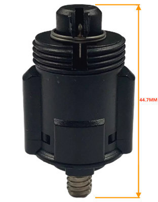 B&Q -  Sink Bath Clicker Plug Waste Spring Mechanism Only Click Clack Plug Clickerswitchhb