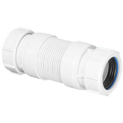 Mcalpine Miniflex-5 1.5" Universal Compression Connection X 1.5" Plain Spigot Short Miniflex Flexible Connectors