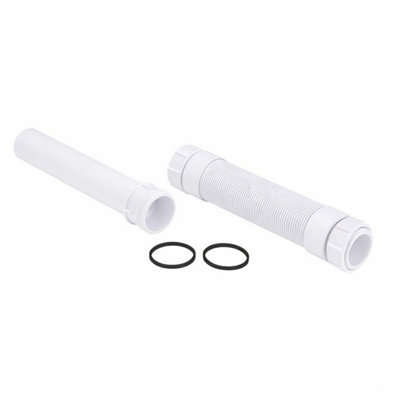 Mcalpine Unisex White Adj Toilet Flush Pipe For Low-Level & Concealed Cisterns In - Image 5