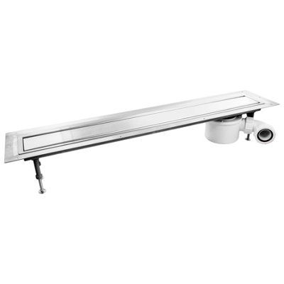 Mcalpine 1000mm Stainless Steel Channel Drain For Vinyl FlooringCd1000-Vl from B&Q