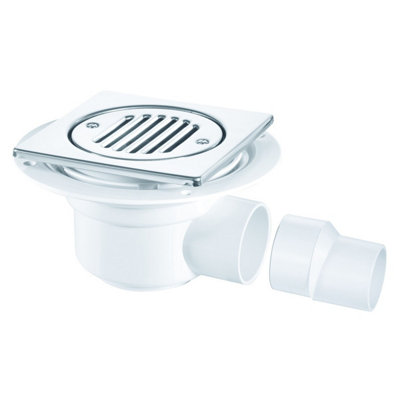 Mcalpine Shower Gully 50mm X 100mm Tsg50T6Ss from B&Q