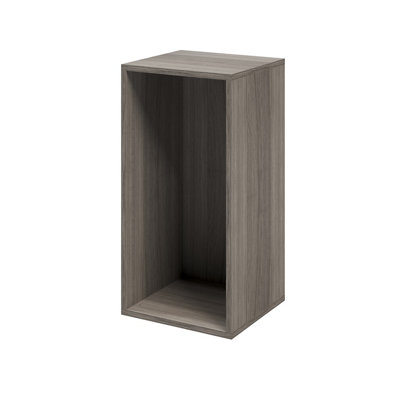 B&Q -  Atomia Matt Grey Oak Effect Modular Furniture Cabinet(H)750mm (W)375mm (D)350mm