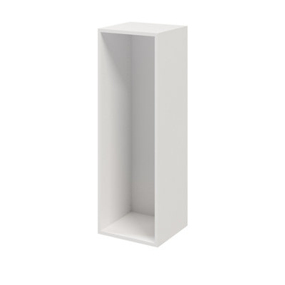 B&Q -  Atomia Matt White Modular Furniture Cabinet(H)1125mm (W)375mm (D)350mm
