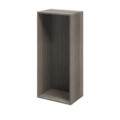 B&Q -  Atomia Matt Grey Oak Effect Modular Furniture Cabinet(H)1125mm (W)500mm (D)350mm