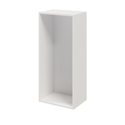 B&Q -  Atomia Matt White Modular Furniture Cabinet(H)1125mm (W)500mm (D)350mm