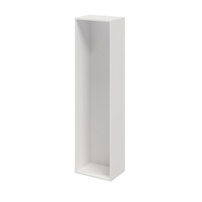 B&Q -  Atomia Matt White Modular Furniture Cabinet(H)1875mm (W)500mm (D)350mm