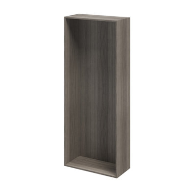B&Q -  Atomia Matt Grey Oak Effect Modular Furniture Cabinet(H)1875mm (W)750mm (D)350mm