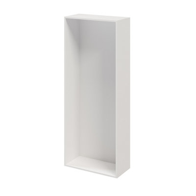 B&Q -  Atomia Matt White Modular Furniture Cabinet(H)1875mm (W)750mm (D)350mm