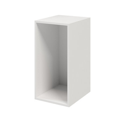 GoodHome Atomia Matt White Modular Furniture Cabinet(H)750mm (W)375mm (D)450mm from B&Q