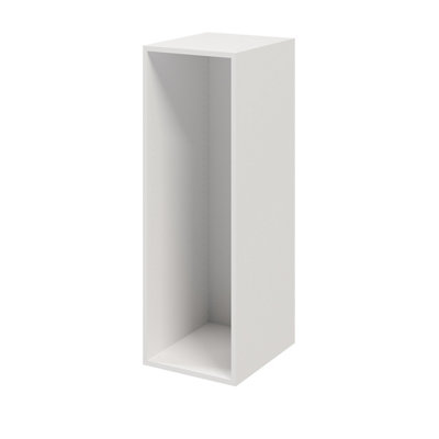 B&Q -  Atomia Matt White Modular Furniture Cabinet(H)1125mm (W)375mm (D)450mm