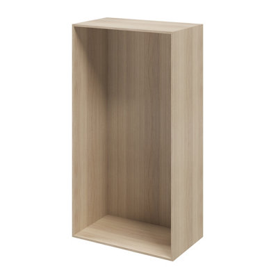 GoodHome Atomia Matt Oak Effect Modular Furniture Cabinet(H)1875mm (W)1000mm (D)580mm from B&Q