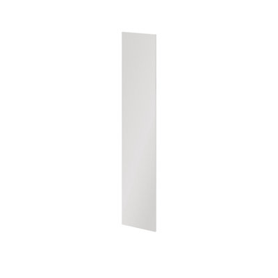 B&Q -  Atomia Gloss White Non-Mirrored Modular Furniture Door(H) 1872mm (W) 372mm