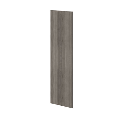 B&Q -  Atomia Matt Grey Oak Effect Grey Oak Modular Furniture Door(H) 1872mm (W) 497mm