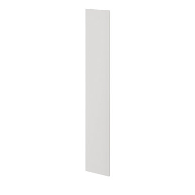 B&Q -  Atomia Matt White Slab Modular Furniture Door(H) 2247mm (W) 372mm
