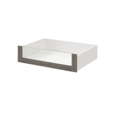 GoodHome Atomia Grey Oak Effect Shaker Internal Drawer (H)170mm (W)714mm (D)500mm from B&Q