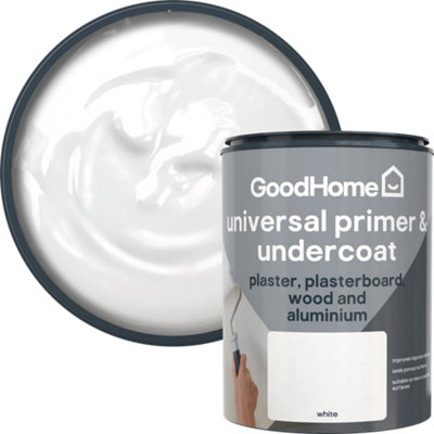 GoodHome White Multi-Surface Primer & Undercoat750Ml from B&Q