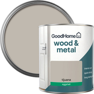 GoodHome Tijuana Eggshell Metal & Wood Paint750Ml from B&Q