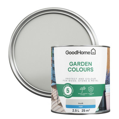 GoodHome Garden Colours Inuvik Matt Multi-Surface Paint2.5L from B&Q