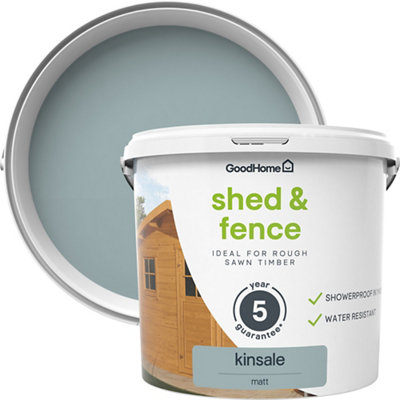 GoodHome Kinsale Matt Fence & Shed Stain5L from B&Q