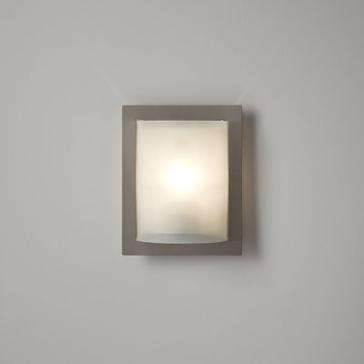 GoodHome Hestia Chrome Effect Wall Light from B&Q